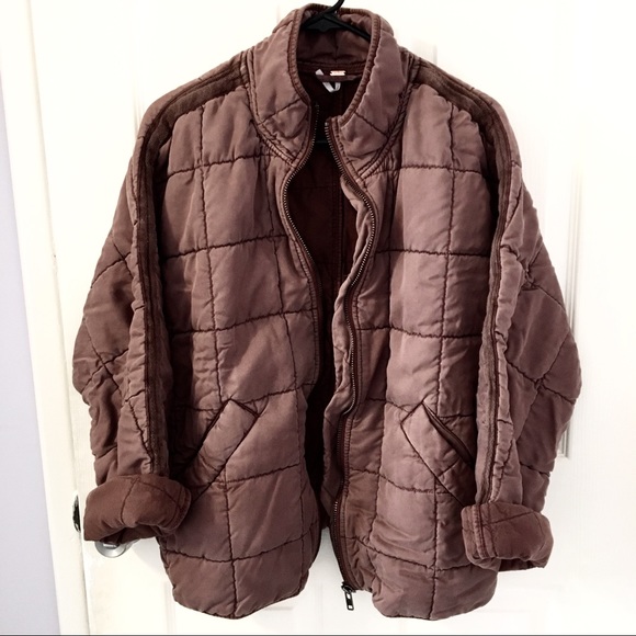 dolman quilted knit jacket poshmark